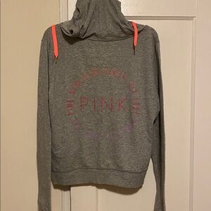 Victoria’s Secret PINK grey hoodie size medium